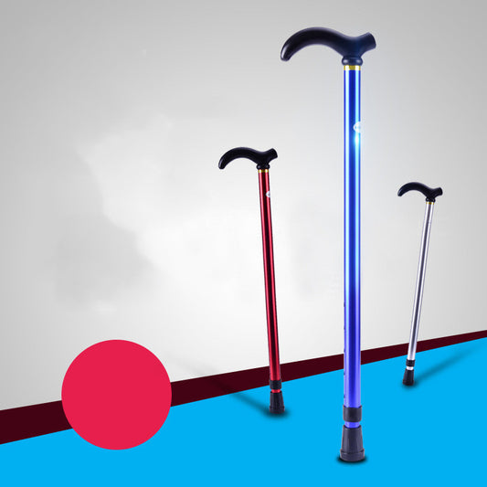 Telescopic Walking Stick Cane with Rubber Tips