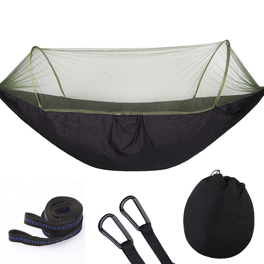 New Parachute Cloth Mosquito Net Hammock