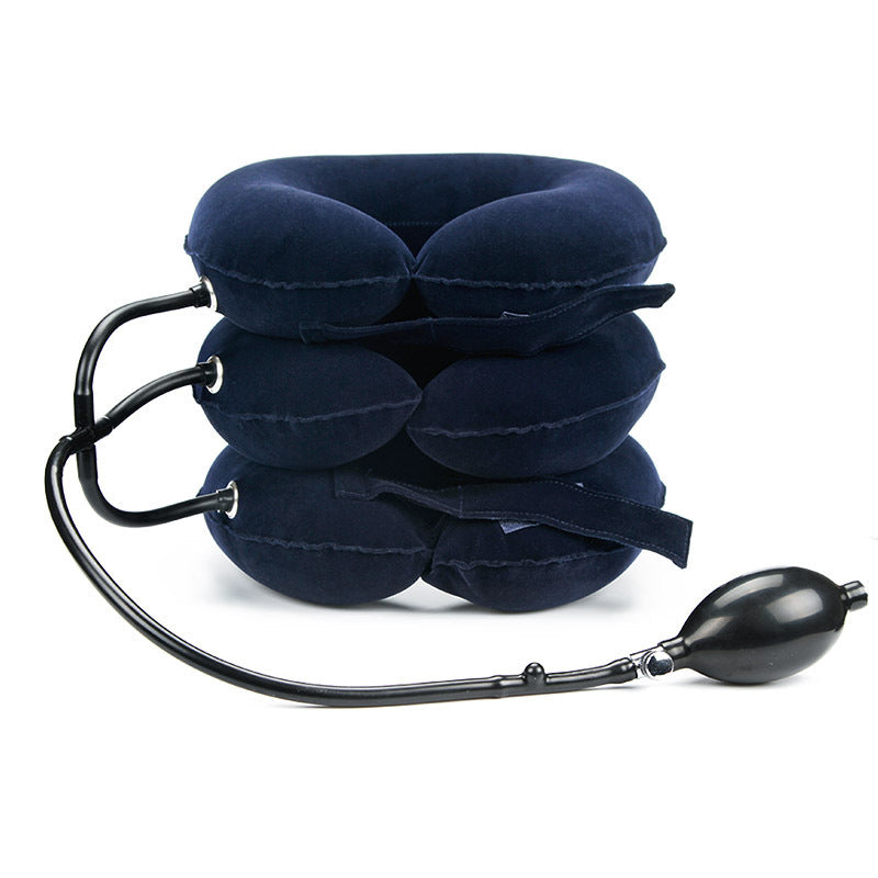 Portable Three-layer Cervical Traction Device For Home Use