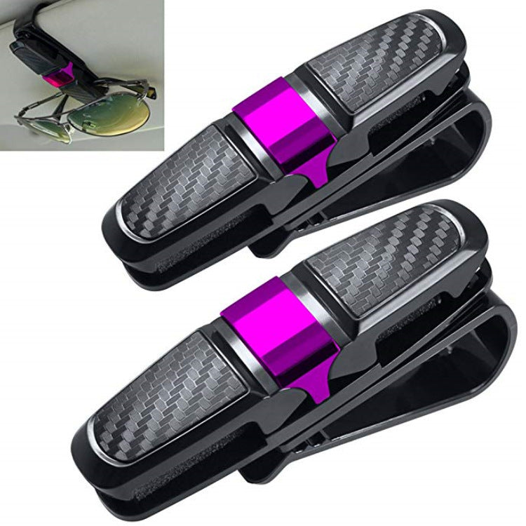 Car multifunctional glasses clip