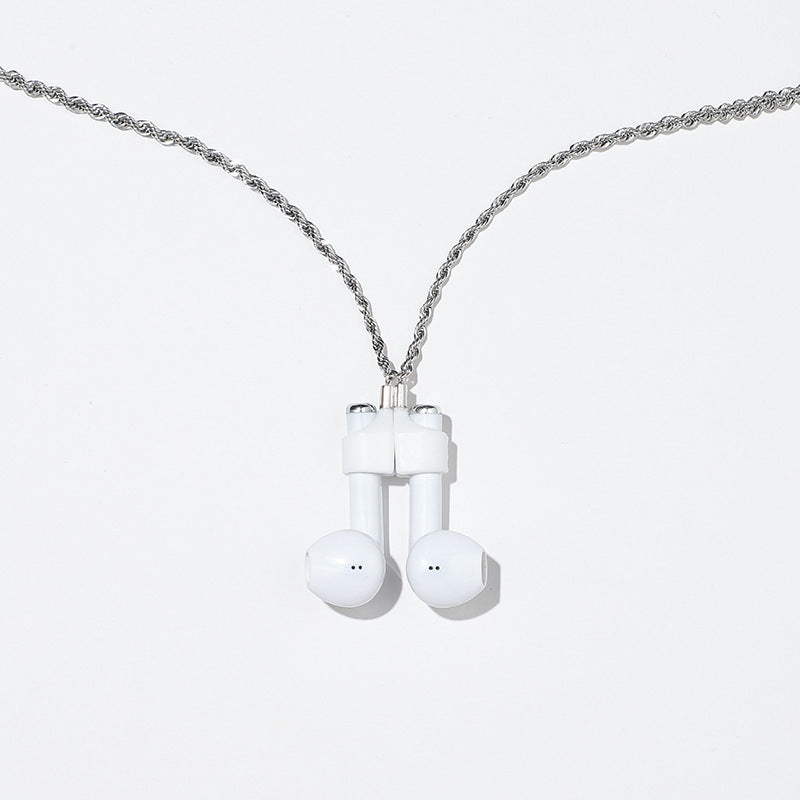 Compatible with Apple, AIRPODS Wireless Headset Anti-lost Necklace