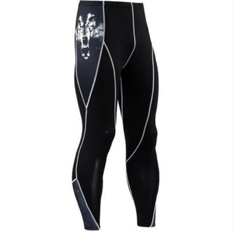 Men's Blackout Compression Pants by WOSAWE