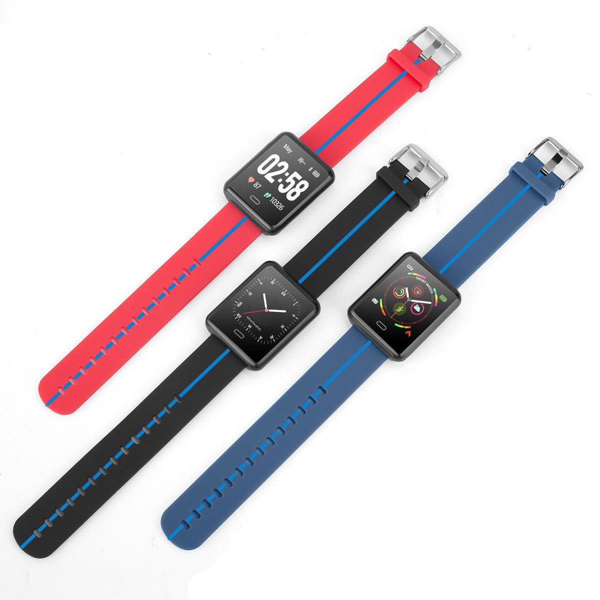 Monitoring Color Screen Waterproof Bluetooth Smart Wearable Sports Bracelet