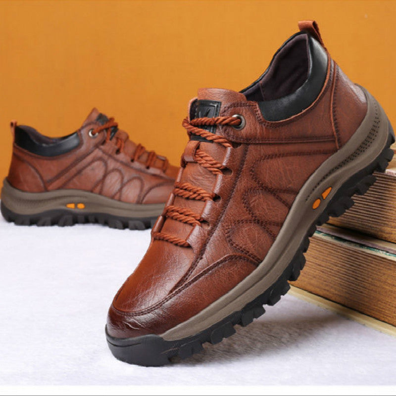 Casual Leather Hiking Shoes