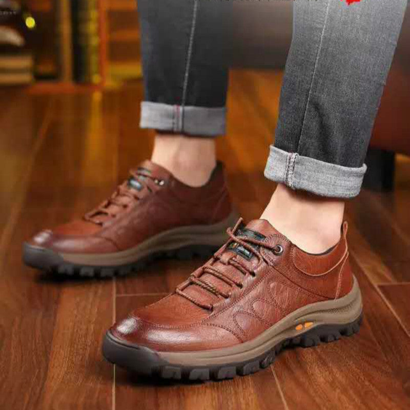 Casual Leather Hiking Shoes