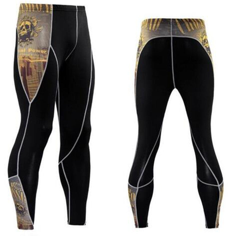 Men's Blackout Compression Pants by WOSAWE