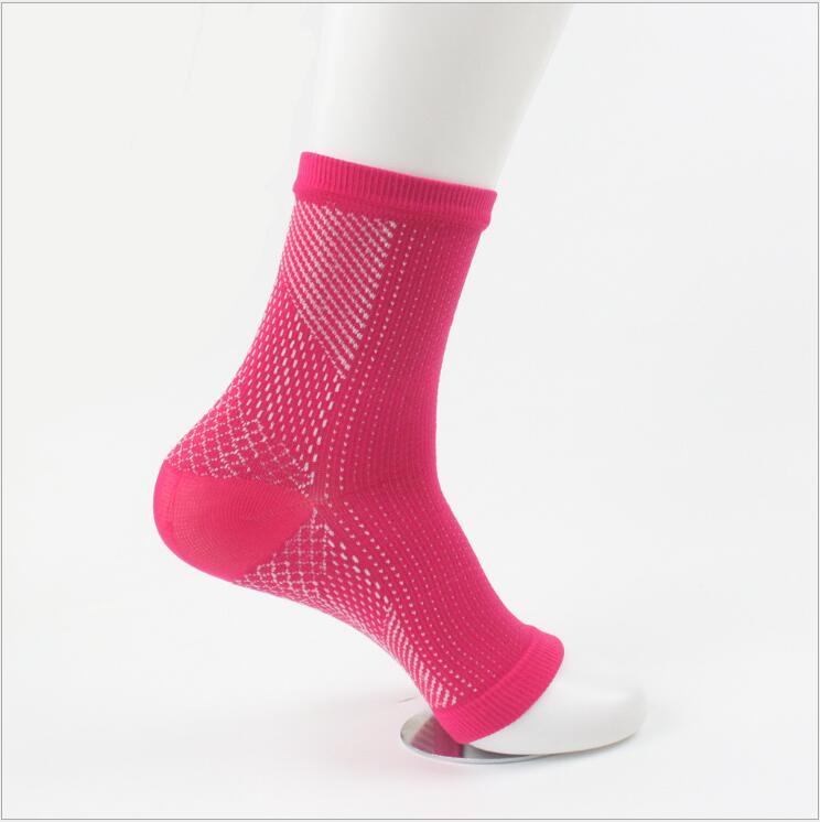 Yoga Ankle Support Sports Socks Fitness Sprain Protection Pressure Elastic Nylon Foot Cover