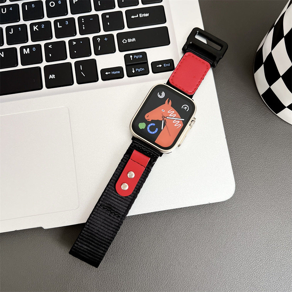 Velcro Nylon Color Matching Fashion Strap