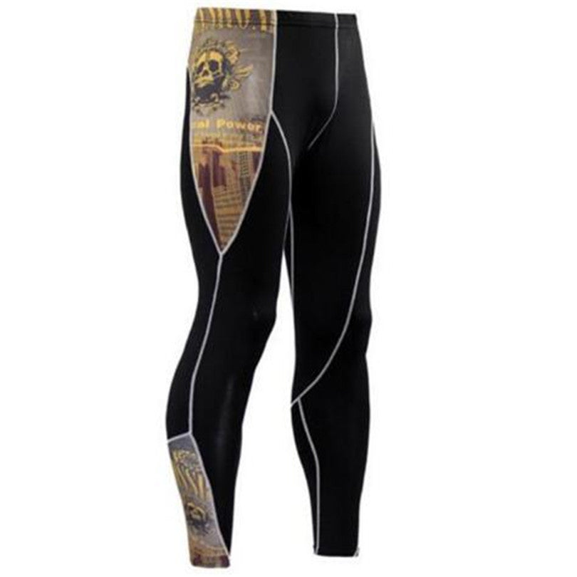 Men's Blackout Compression Pants by WOSAWE