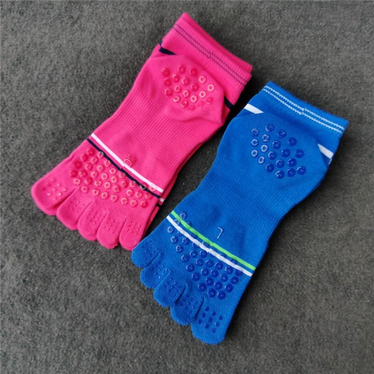 Running Sports Dispensing Non-slip Yoga Five-finger Socks