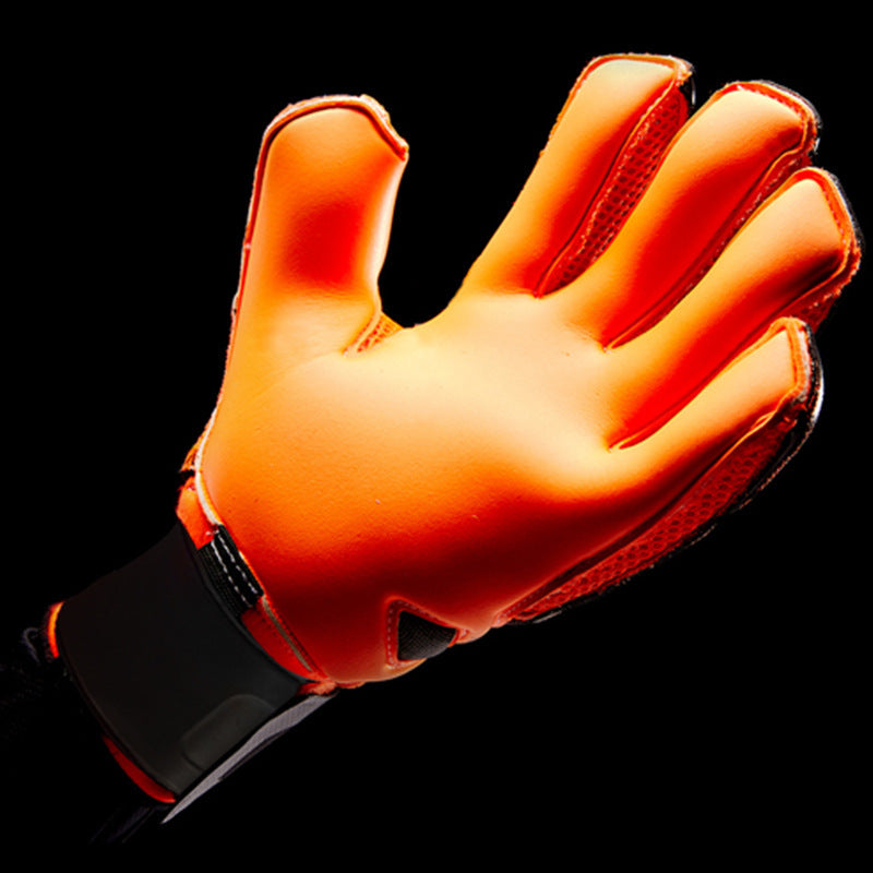 Latex Goalkeeper Gloves with Finger Support