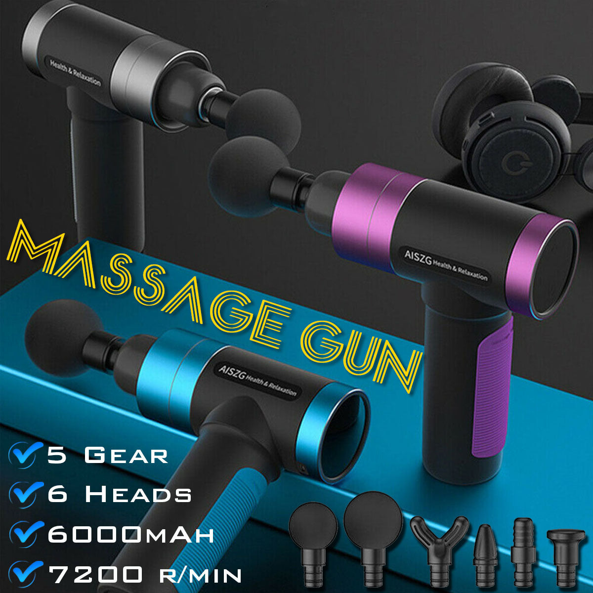 Muscle massage gun