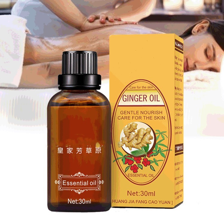 Botanical Compound Essential Oil Ginger Whole Body Massage 30ml Scraping Oil