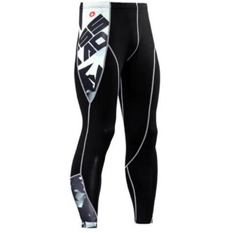 Men's Blackout Compression Pants by WOSAWE