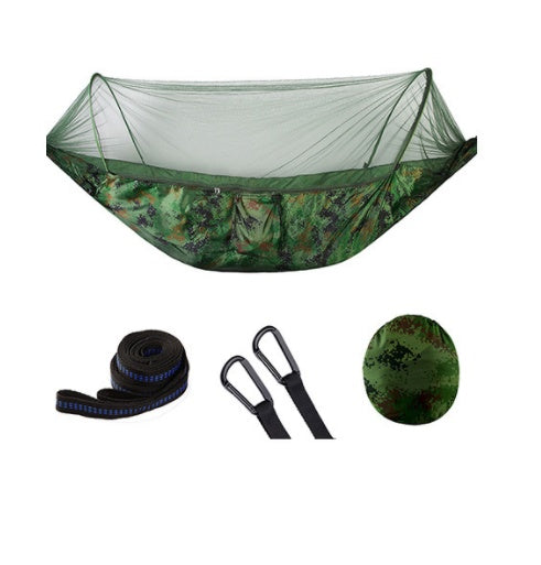 New Parachute Cloth Mosquito Net Hammock