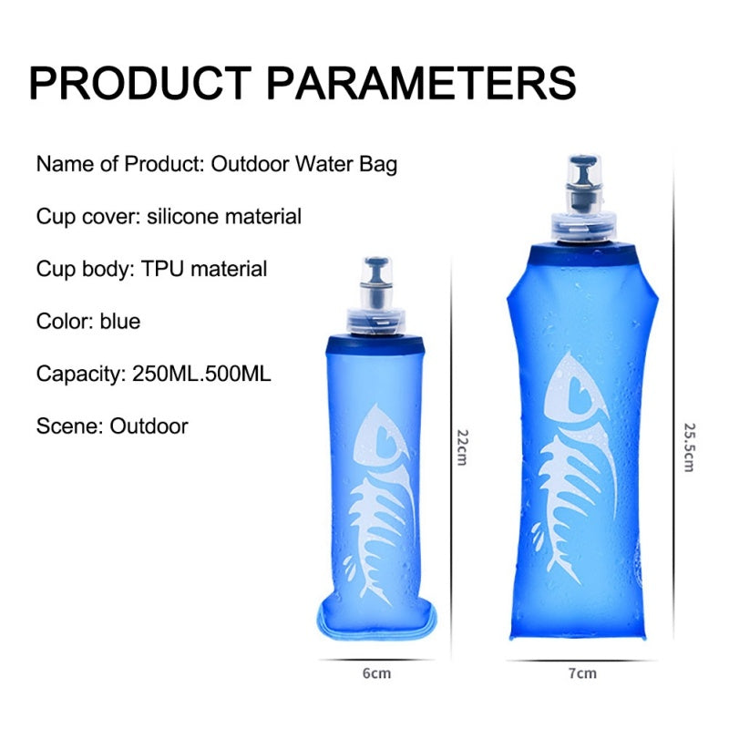 Outdoor Water Bag Soft Bottle