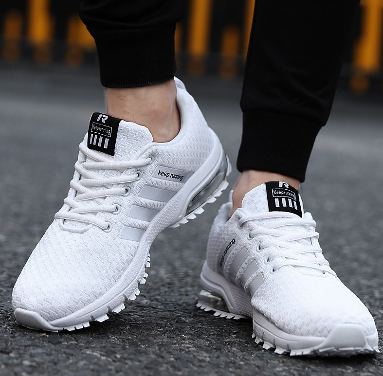 Mesh outdoor men and women running shoes