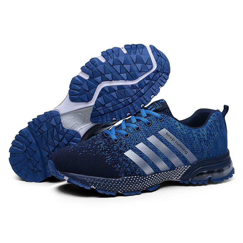 Mesh outdoor men and women running shoes