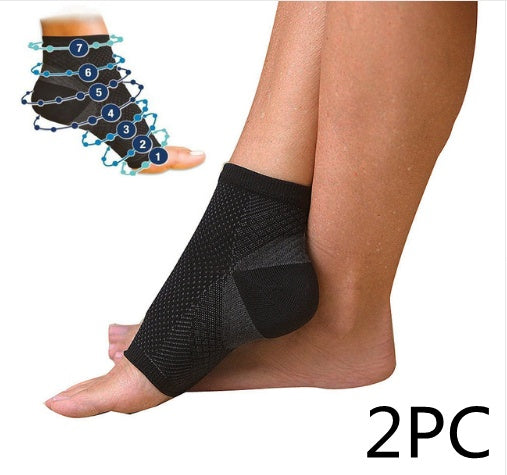 Men Women Anti Fatigue Compression Foot Sleeve Ankle Support Socks