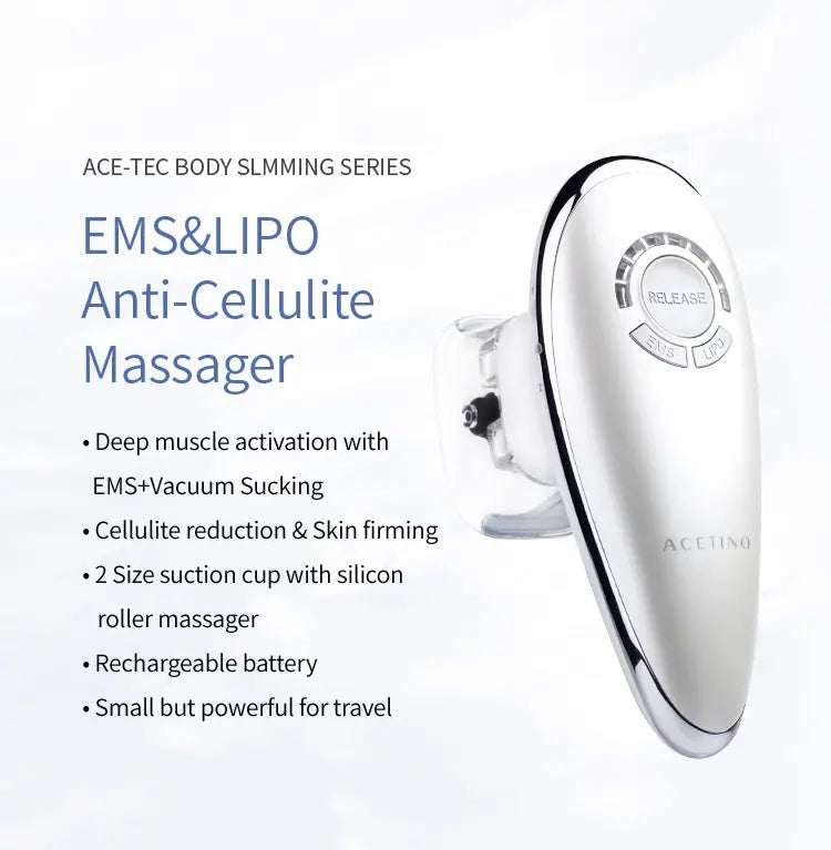 Electric Anti-Cellulite Body Slimming EMS Vacuum Massage Suction Cup Massager