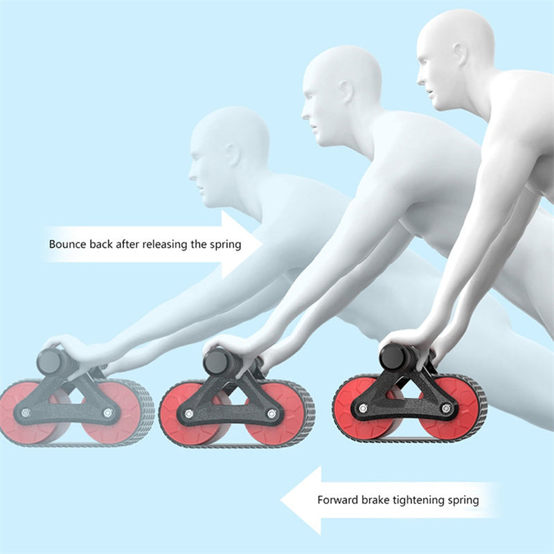 Automatic Rebound Ab Wheel Roller