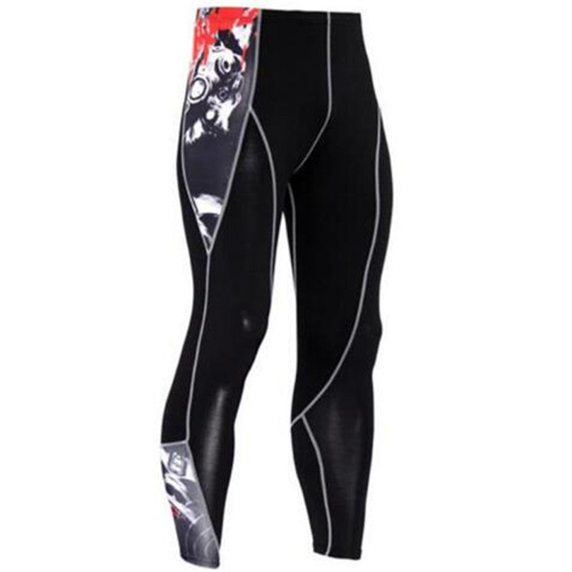 Men's Blackout Compression Pants by WOSAWE