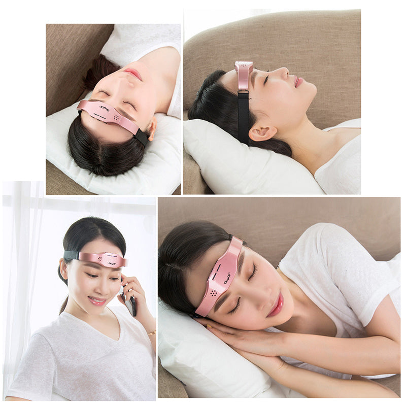 Head Massager Wireless Stress Relief Brain Massage Helmet Unisex Sleep Therapy Device