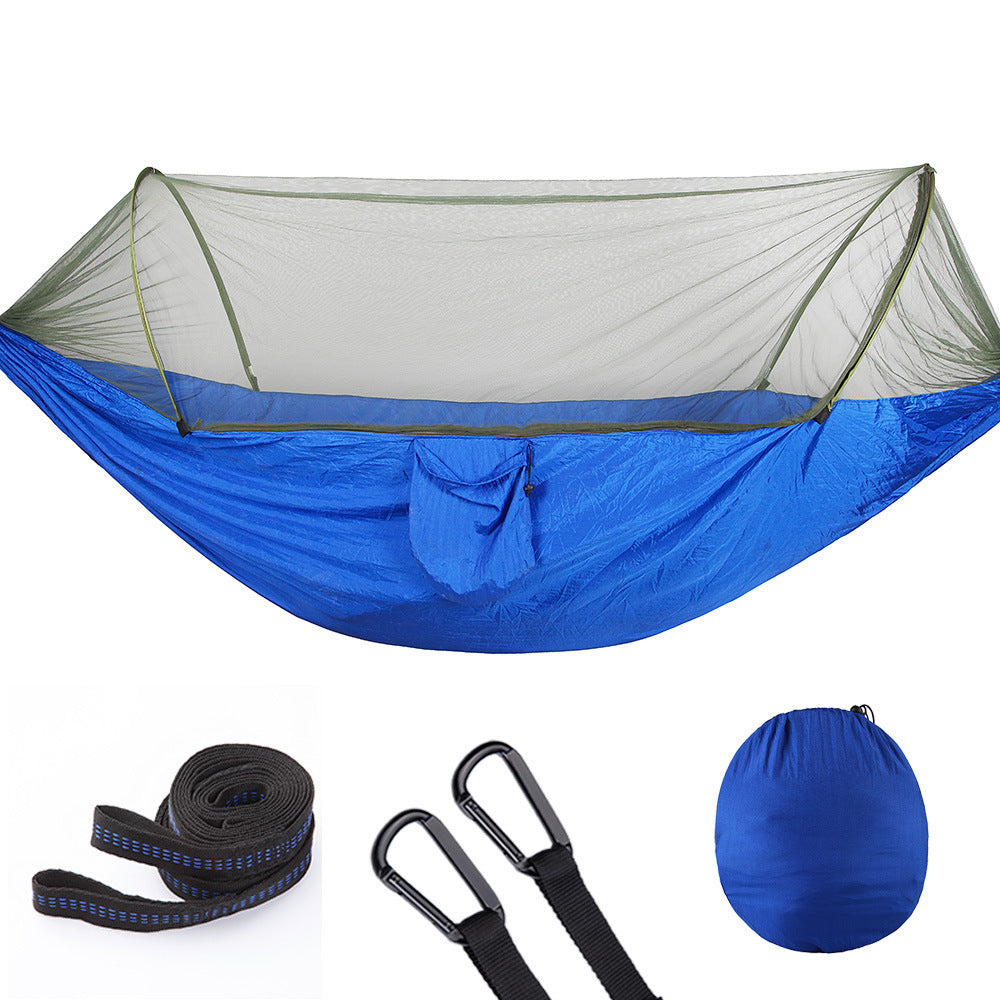 New Parachute Cloth Mosquito Net Hammock