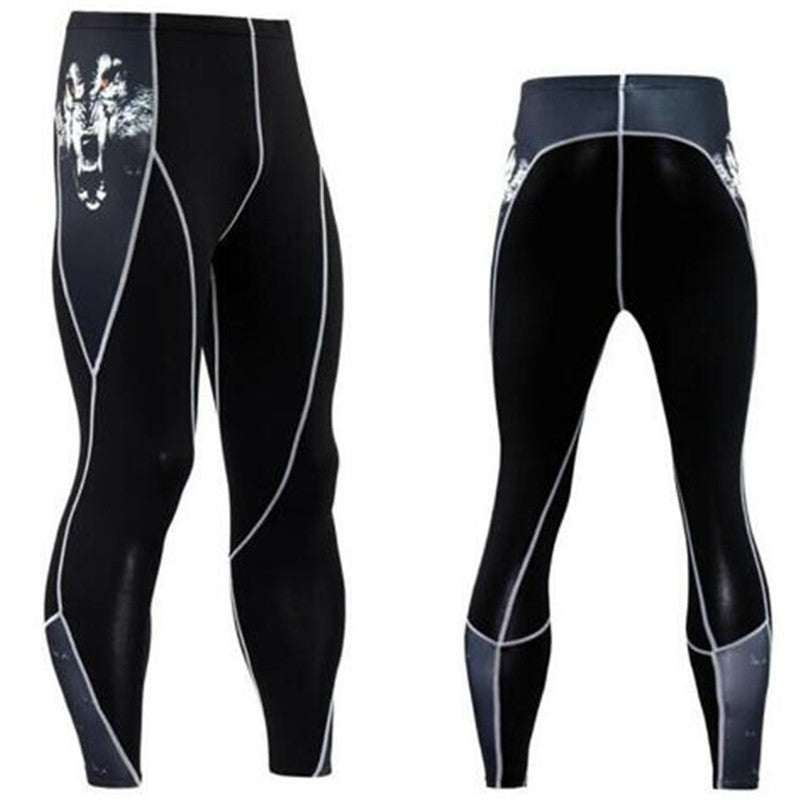 Men's Blackout Compression Pants by WOSAWE