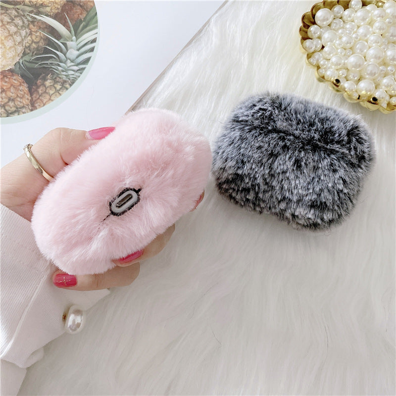 Solid Plush Apple AirPods Generation 3 Earphone Protector