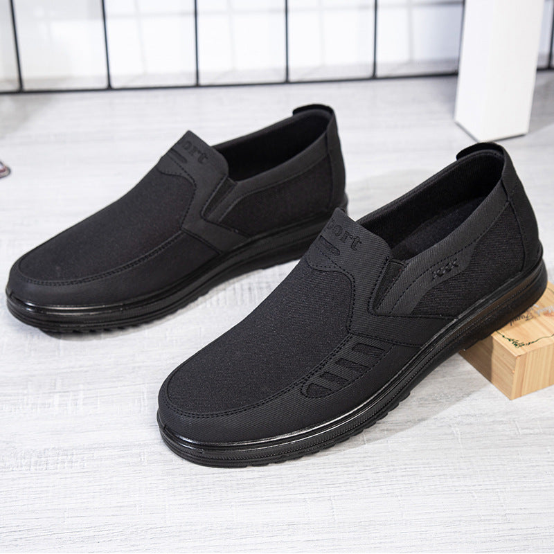 Spring And Autumn Old Beijing Cloth Shoes Men's Shoes Men's Breathable Thin Shoes