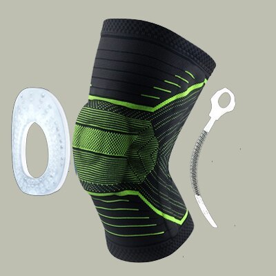 Knee Patella Protector Brace Silicone Spring Knee Pad