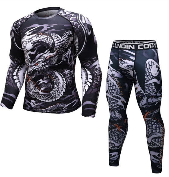 MMA Workout Compression Rashguard T-Shirt