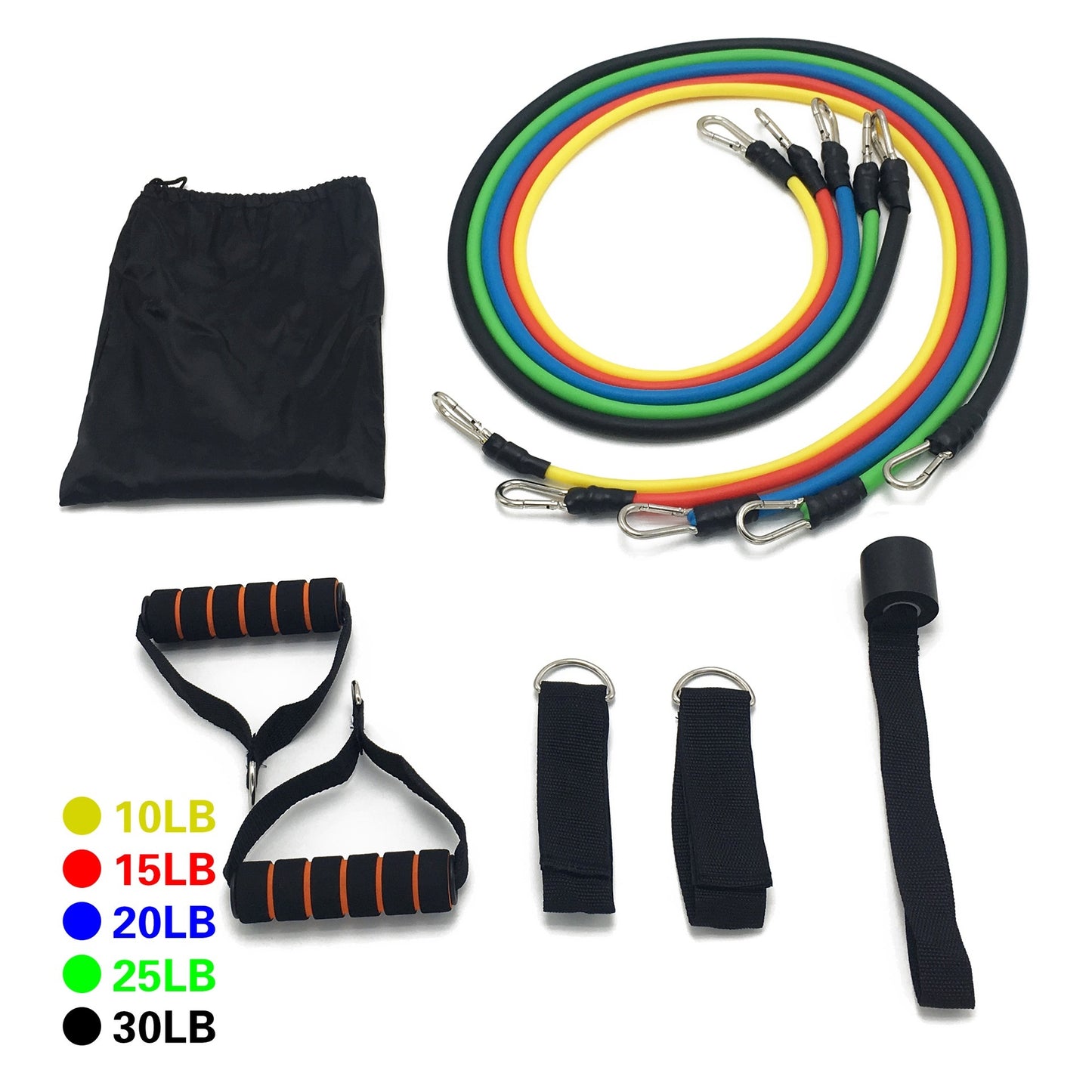 Complete Resistance Band Home Workout Kit