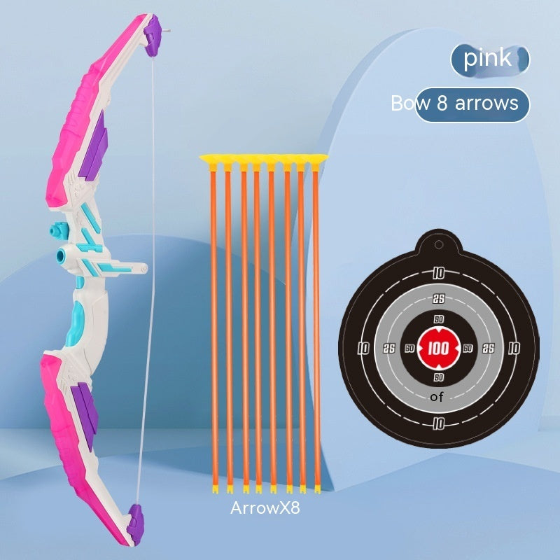 Children's Archery Bow And Arrow Set Arrow Target Quiver Boy Shooting Parent-child Sports Arrow Traditional Sucker