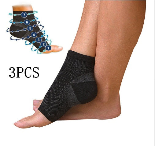 Men Women Anti Fatigue Compression Foot Sleeve Ankle Support Socks