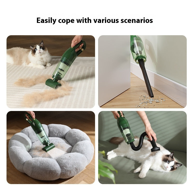 Portable Large Suction Electric Pet Fur Vacuum Cleaner