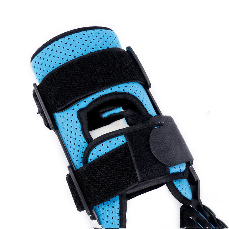 Breathable Full Leg Stabilizer Hinged Knee Support Orthosis Brace Guard Wrap