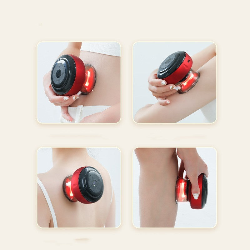 Electric Cupping Machine Push-button Vacuum Gua Sha Machine Wireless Charging