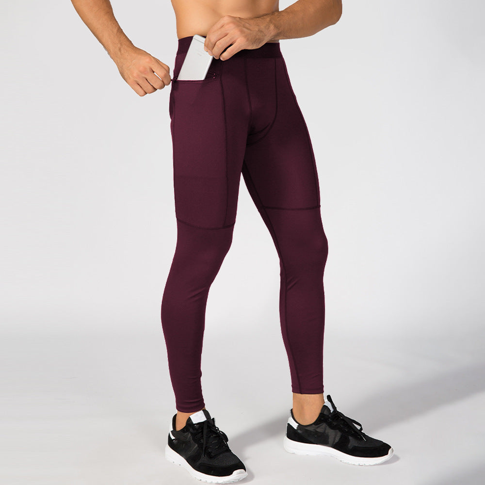 Training quick dry elastic compression Leggings