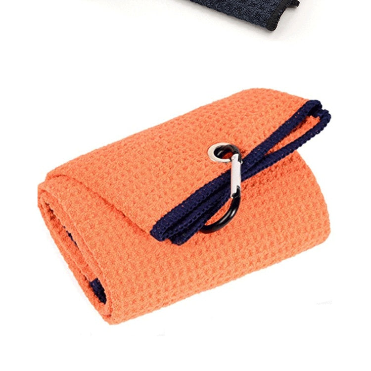 Waffle Golf Ball Eraser Cue Ball Bag Cleaning Cloth Towel Golf Ball Towel Pineapple Lattice