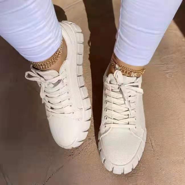 Lace-up Canvas Shoes