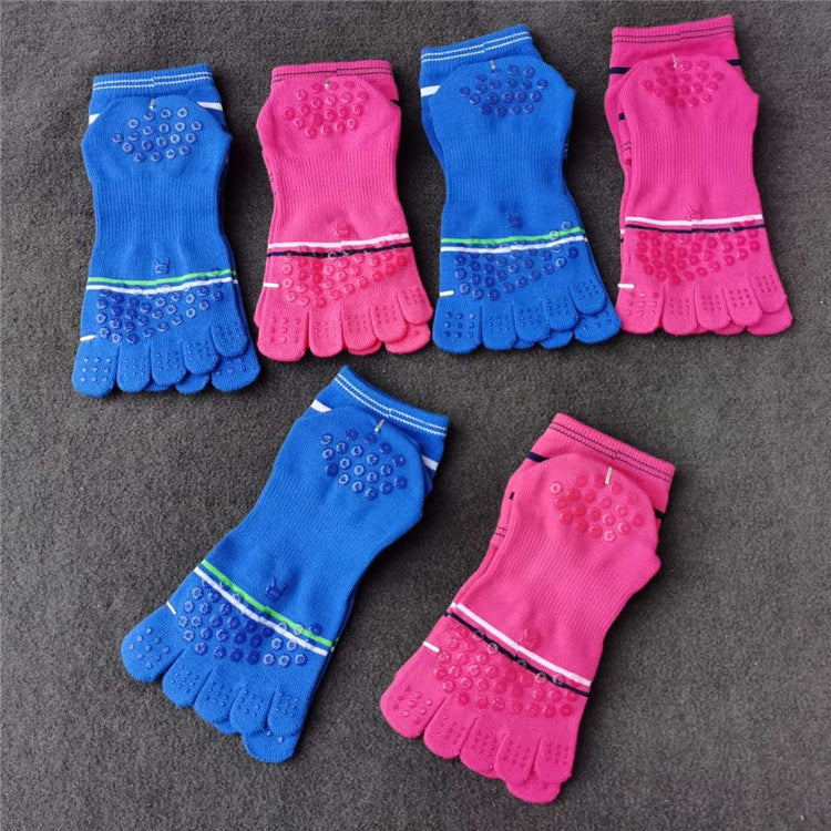 Running Sports Dispensing Non-slip Yoga Five-finger Socks