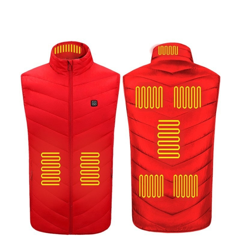 Heated Vest Washable USB Charging Electric Winter Clothes