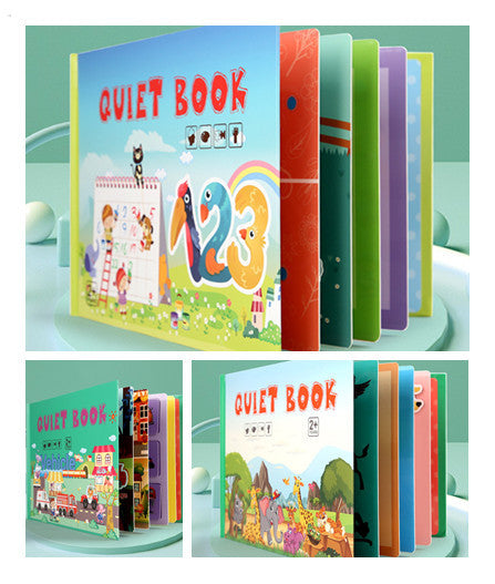 Children's Educational Toys Repeatedly Pasted Books To Read