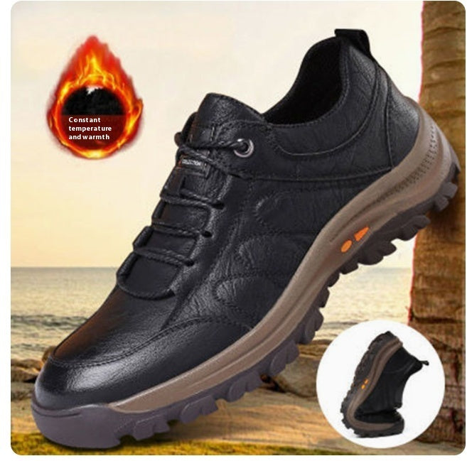 Casual Leather Hiking Shoes