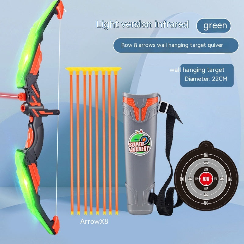 Children's Archery Bow And Arrow Set Arrow Target Quiver Boy Shooting Parent-child Sports Arrow Traditional Sucker