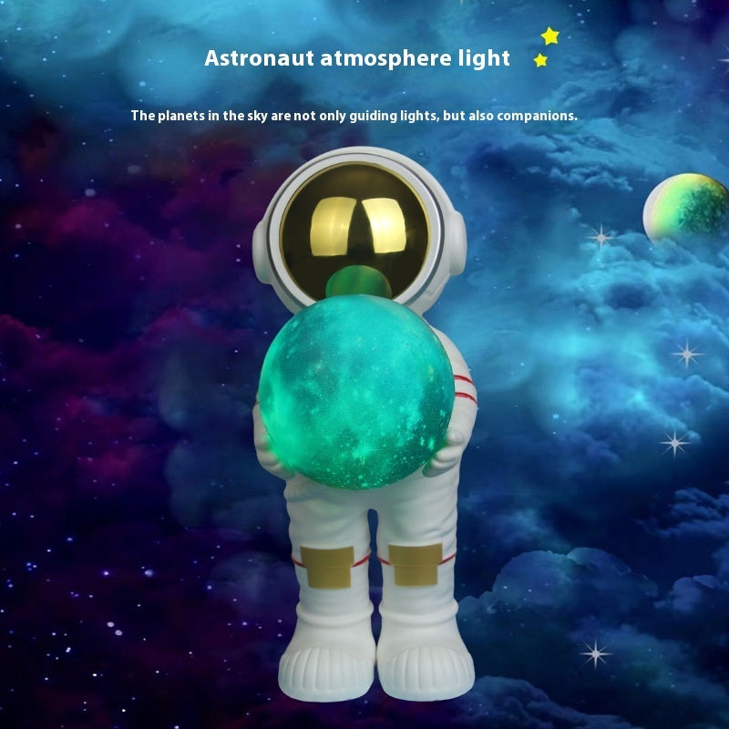 Spaceman Starry Sky Projection Lamp Starry Sky Ambience Light Ornaments