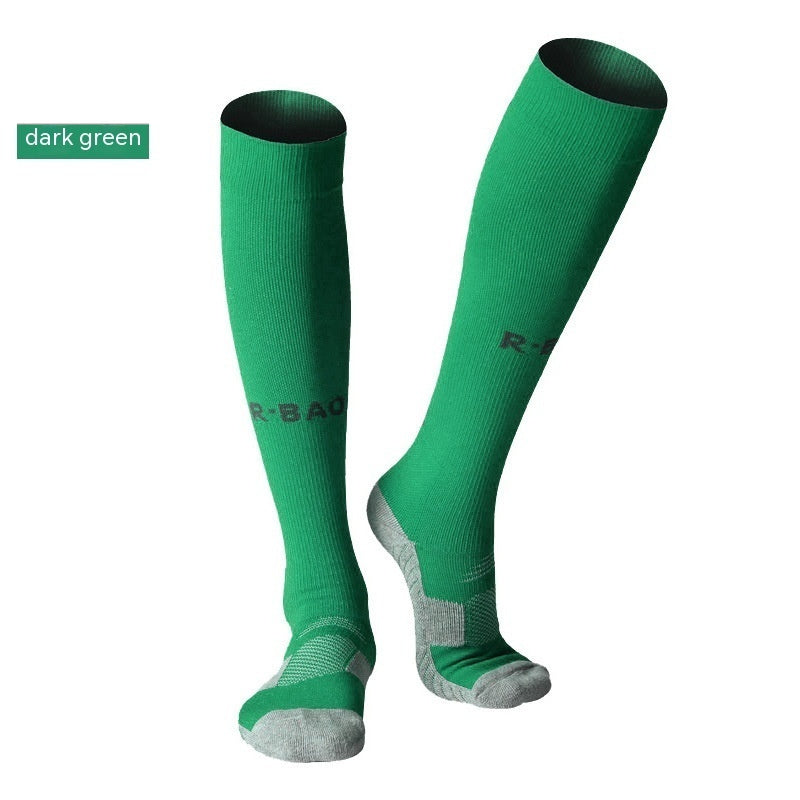 Towel Bottom Long Soccer Socks