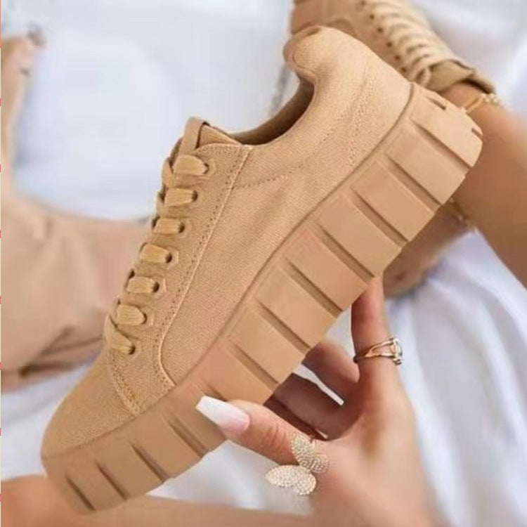 Lace-up Canvas Shoes